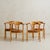 French Octagonal Oak Dining Table with Four Chairs, 1960s For Sale - Image 4 of 11