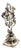Silver Lampshade with High Reliefs For Sale
