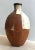 Circa 19th Century Wabi-Sabi Ceramic Paper Metal and Cork Tea Bottle or Vessel For Sale - Image 4 of 15