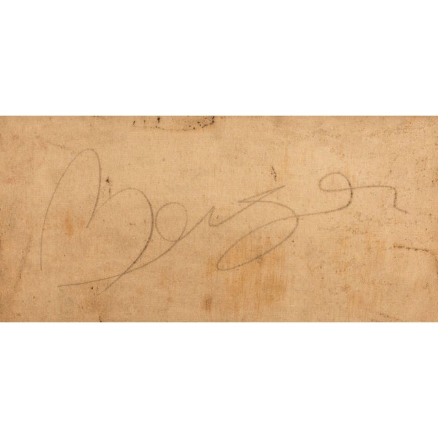 Brenden Berger Nude Woman Oil on Canvas, 1953 For Sale - Image 4 of 5