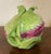 Ceramic Antique 19th Century French Paris Porcelain Lettuceware Jacob Petit Lettuce or Cabbage Leaf Box or Small Tureen For Sale - Image 7 of 12