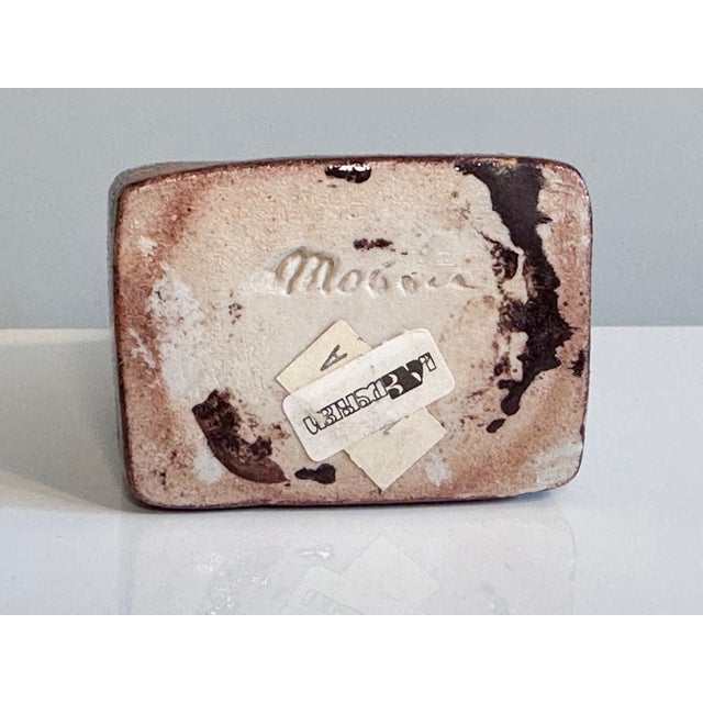 Free-Form Ceramic Art Vase in Earth Tones from Mobach-Keramik, Netherlands, 1960s For Sale - Image 9 of 18
