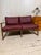 Vintage Two-Seater Sofa in Red Leather by Andy Thornton, 1995 For Sale - Image 9 of 13