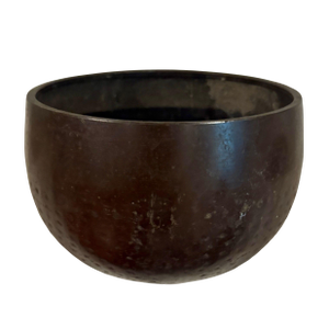 19th Century Japanese Bronze Singing Bowl, 5” High X 6” Diameter