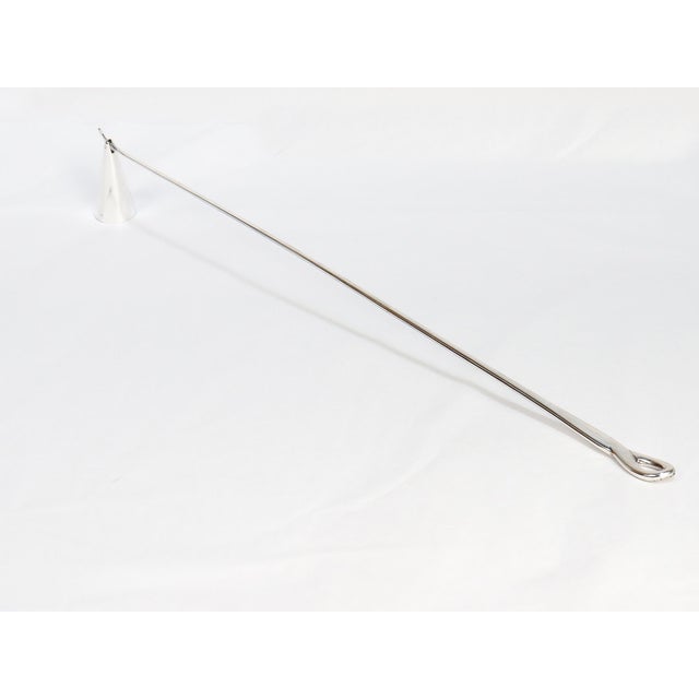 Late 20th Century Tiffany & Co. Elsa Peretti Padova Sterling Silver Candle Snuffer For Sale - Image 10 of 12
