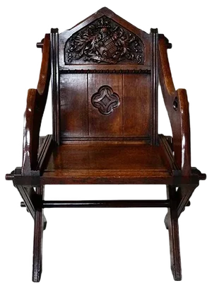 Set of Antique Gothic Oak Glastonbury Chairs