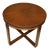 Robert Irwin 1950s Round Walnut Table Mid Century Modern, Card or Office Table For Sale