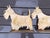 Rustic 1980s 2 Metal Scottish Terrier Dog Sculptures For Sale - Image 3 of 8