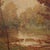 E. Rossi, Italian Woodland Landscape, 1940, Oil, Framed For Sale - Image 7 of 15