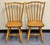 Rustic Hunt Country Rustic Windsor Side Chairs - A Pair For Sale - Image 3 of 12