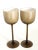 1960s Carlo Moretti Cafe Au Lait Long Stemmed Wine Glasses , a Pair For Sale - Image 12 of 12