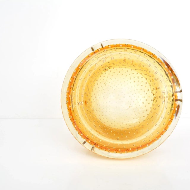 1960s Bowl / Ashtray Designed by M. Metelak, Harrachov, Czechoslovakia For Sale - Image 10 of 11