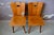 Set of Country and Brutalist Wooden Chairs, 1970s For Sale - Image 11 of 15