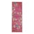 Rug & Kilim’s Chinese Art Deco Style Runner Rug in Pink With Floral Patterns For Sale