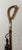 Antique 19th Century Handmade Tooled Sterling Silver Wood Walking Stick Cane For Sale - Image 11 of 13