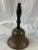 1980s Brass and Wood Decorative Bell For Sale - Image 10 of 10