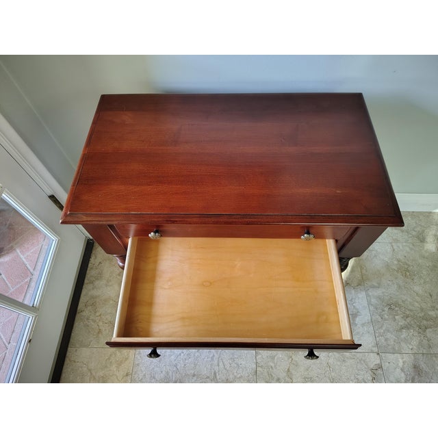 2000 - 2009 British Classics Cayman Nightstand by Ethan Allen For Sale - Image 5 of 17