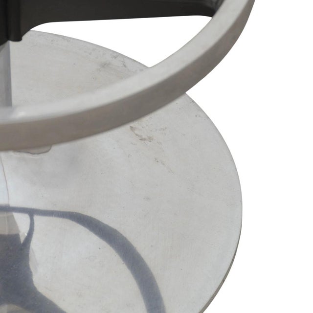 H Studio Trigo Acrylic Swivel Bar Stools For Sale In Denver - Image 6 of 6