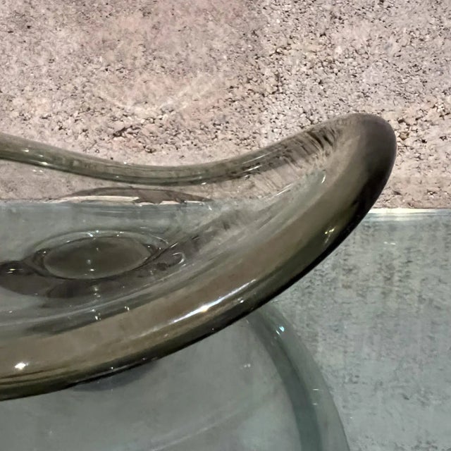For your consideration, an iconic "Selandia" series glass bowl, designed by the celebrated Danish glass artist Per Lütken...