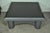 Industrial Modern Large Custom Aluminum Gun Metal 40" Square Coffee Table For Sale - Image 10 of 10