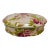 Vintage Asian Rose Collection Catch All With Lid For Sale