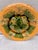 French Country Large French Majolica Strawberries Plate, Circa 1890 For Sale - Image 3 of 4