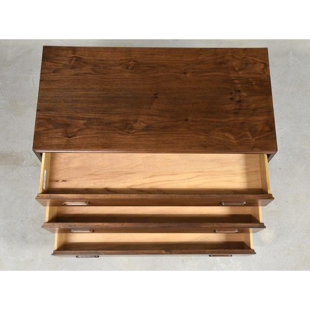 Brown 1960s Walnut Dresser Chest by Founders For Sale - Image 8 of 8
