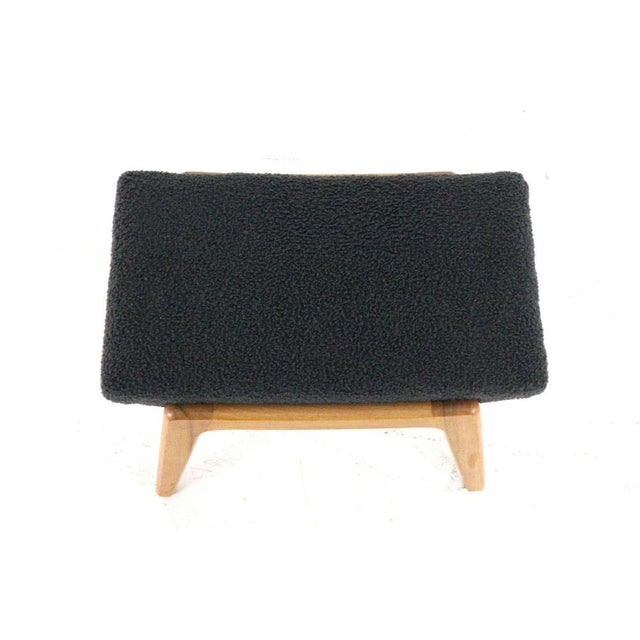 This charming footstool, inspired by the typical Mid Century modern design aesthetic, exudes simplicity and functionality....