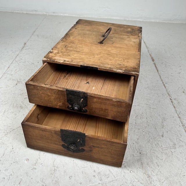 Meiji Period Cabinet from Kake-Suzuri (Sady Inkstay), Japan, 1890s For Sale - Image 6 of 14