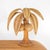 Coconut Palm Lamps in Rattan, Set of 2 For Sale - Image 6 of 18