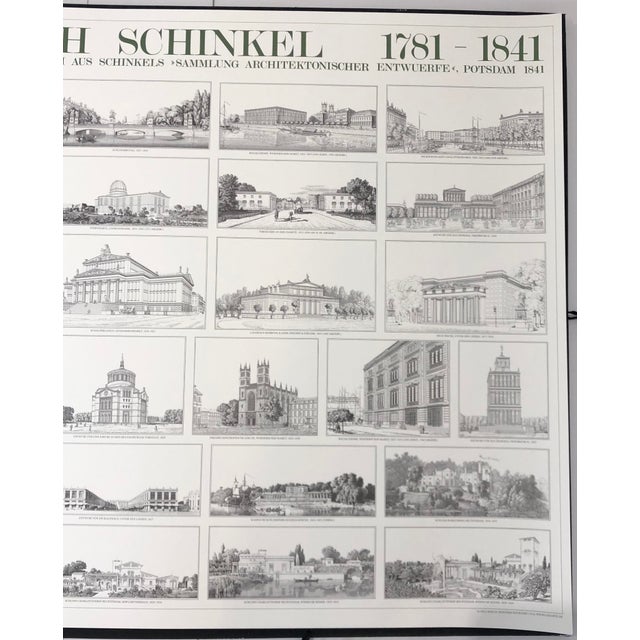 Buildings and Designs Poster by Karl Friedrich Schinkel, 1989 For Sale - Image 3 of 10
