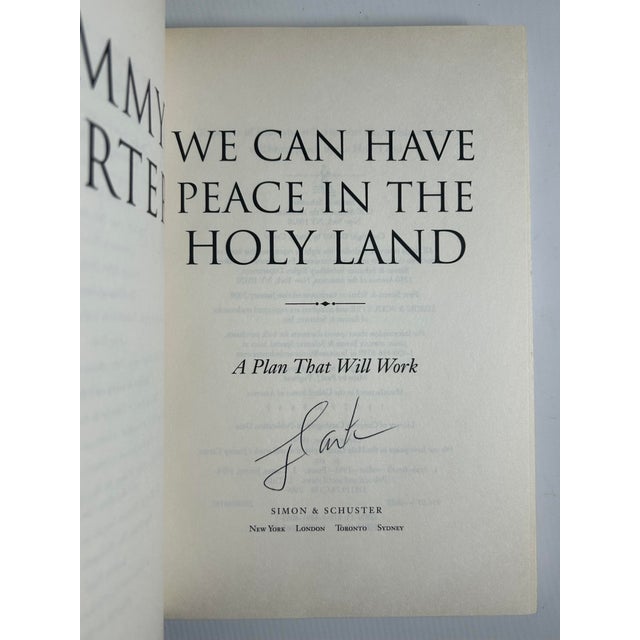 White 20th to 21st Century Collection of Signed First Edition Books, President Jimmy and First Lady Rosalynn Carter - 9 Pieces For Sale - Image 8 of 9