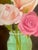 Vintage Floral Still Life Vintage in Gold Frame For Sale - Image 10 of 13