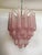Vintage Italian Murano Chandelier with 41 Pink Glass Petals Drop, 1990s For Sale - Image 15 of 18