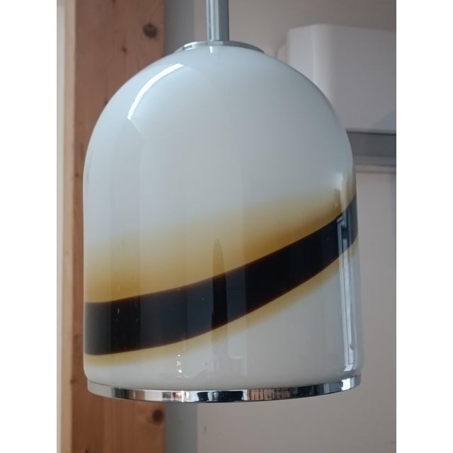 Murano Glass Pendant Lamp, 1970s For Sale - Image 6 of 6