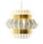 Metal Comb Suspension Lamp by Utu Soulful Lighting For Sale - Image 7 of 7