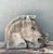 Vintage Cast Concrete Horse Head For Sale - Image 4 of 12