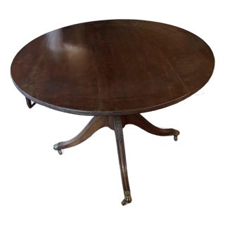 Mid 19th Century Duncan Phyfe-Style Walnut Table For Sale