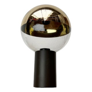 Vintage Space Age German Metal and Glass Ceiling Lamp by Motoko Ishii for Staff, 1970s For Sale