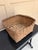 Antique American Splint Oak Square Basket, Late 19th Century For Sale - Image 4 of 12