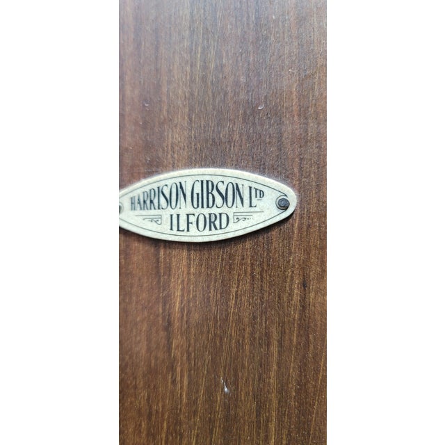 1920s Art Deco English Armoire Burl Walnut Fantastic Styling For Sale - Image 4 of 10