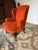English Vintage Georgian Style Wingback Armchair by Sherrill Furniture For Sale - Image 3 of 18