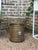 Decorative Metal planter adorned with classical lion motif. These antique planters were widely used in Victorian and...