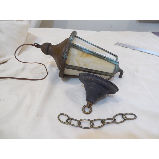 Vintage Lantern For Sale - Image 4 of 4