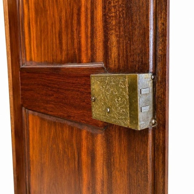 Louis XVI Walnut Armoire with Fine Marquetry For Sale - Image 4 of 8