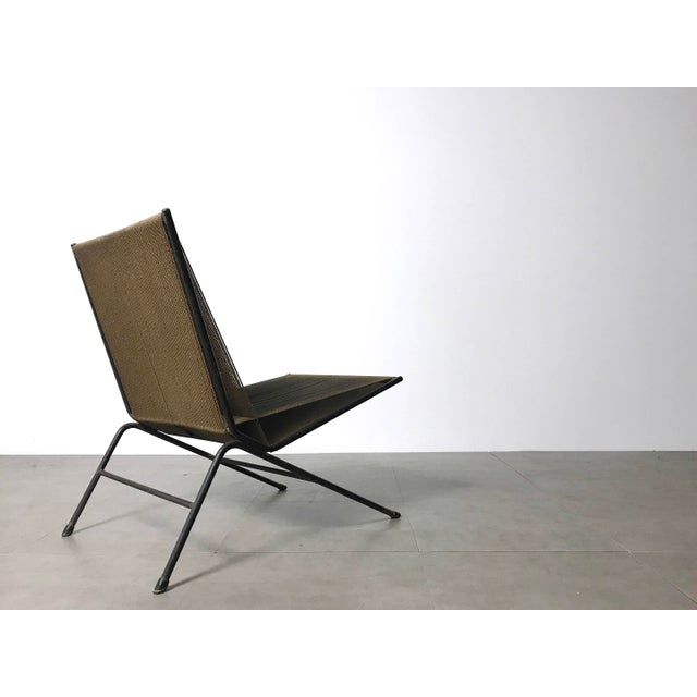 1952 Allan Gould String Lounge Chair and Ottoman Chairish