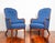 A stunning pair of lounge chairs by renowned Swedish designer Carl Malmsten for OH Sjogren. The model is called Advokaten...