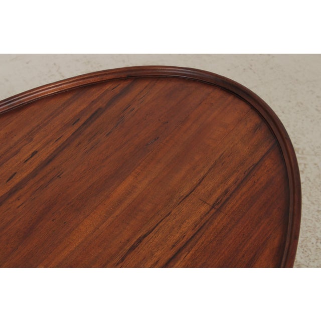 Lloyd’s Modern Oval Coffee or Cocktail Table For Sale - Image 12 of 16