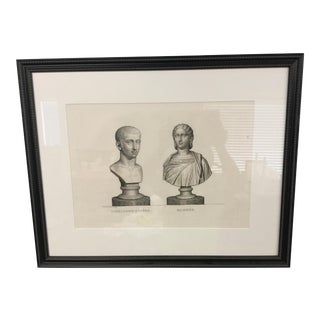 Early 19th Century "Alexandre-Severe Mamme." Framed Engraving Print For Sale
