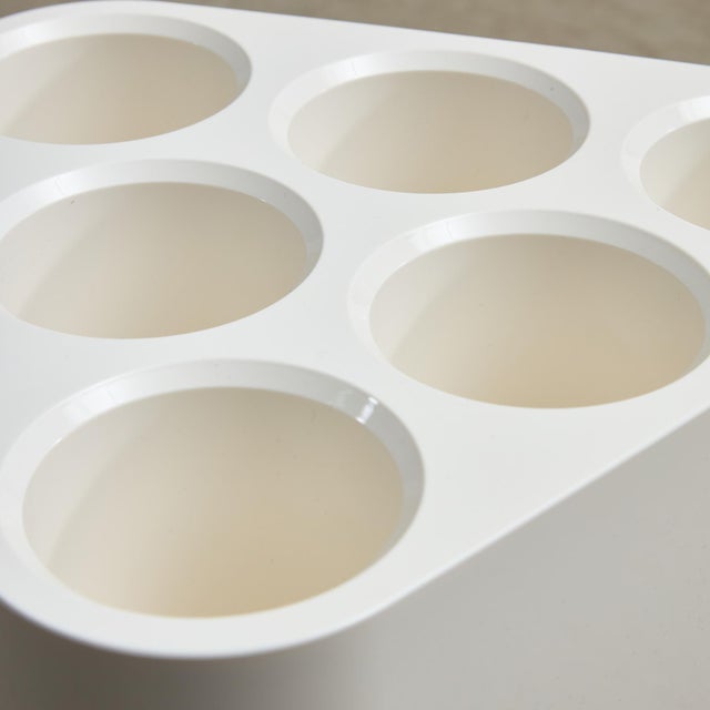 White Poppins Umbrella Stand by Edward Barber and Jay Osgerby for Magis, 2010 For Sale - Image 8 of 11